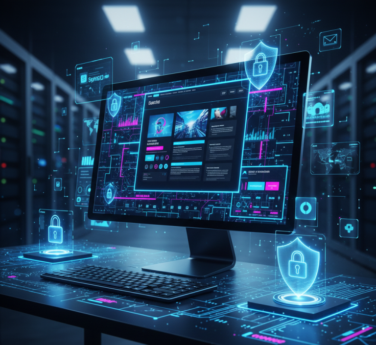 Site Web avec IA Application Administration Système Ingénieur Cloud Sécurité Web Cybersécurité Talent informatique équipe Team Expert IA Ingénieur